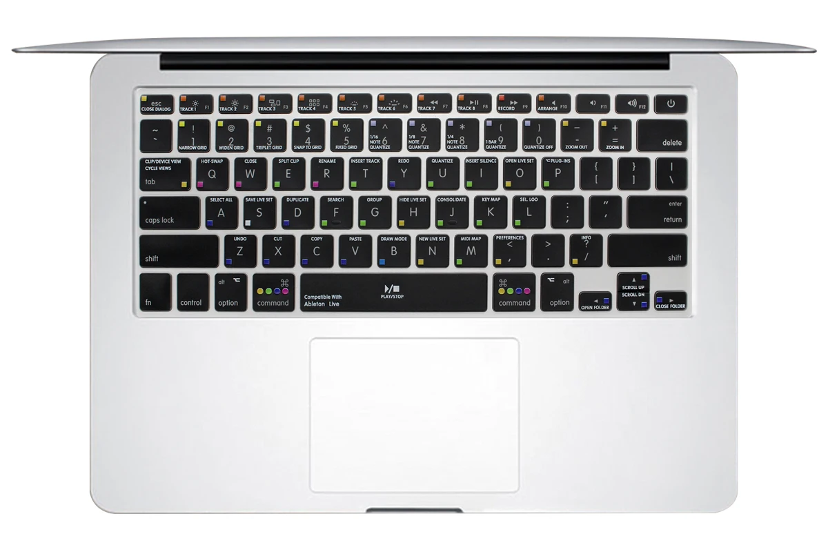 Для Macbook Pro 13 Air 3 15 Retina Ableton живая клавиша горячая функциональная ТПУ Клавиатура с