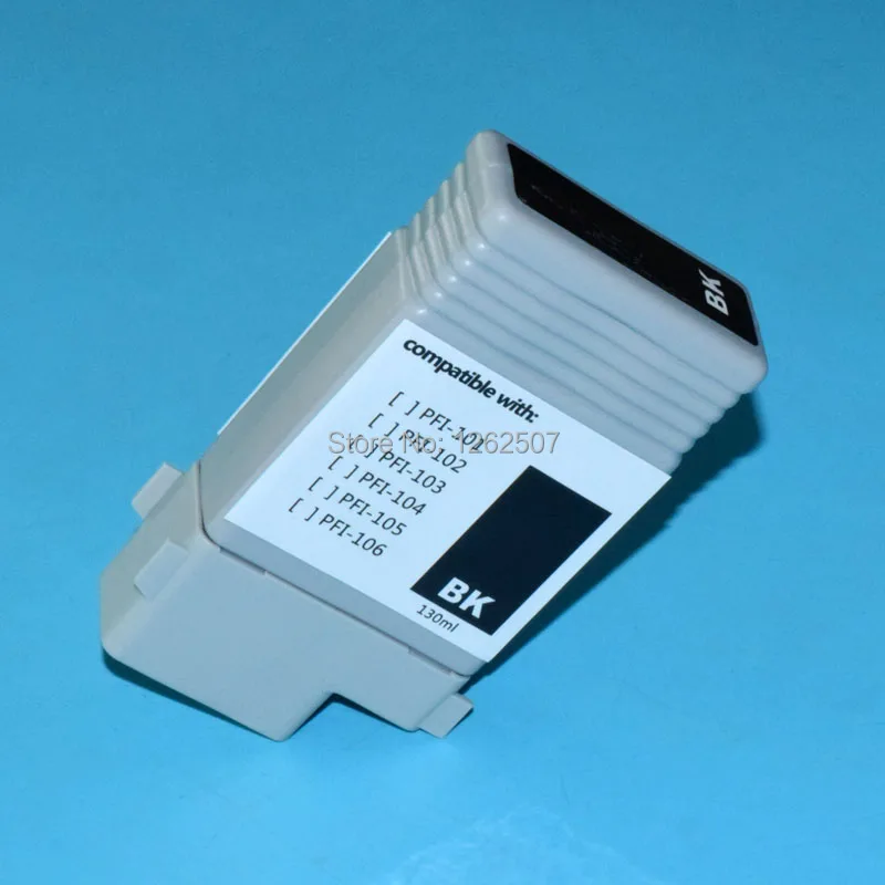 Пустой совместимый чернильный картридж с чипом для canon pfi102 ipf500 ipf600 ipf700 ipf510 ipf605 ipf610