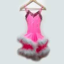 Стиль Костюмы для латинских танцев сексуальный спандекс конкурс латиноамериканских танцев платье для женщин Детские платья для латинских танцев S-4XL F22