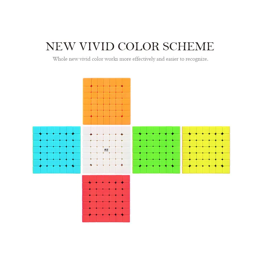 7x7x7 Professional Speed Cube Magic Cube Educational Puzzle Toys Anti-stress For Children Learning Cubo Magico Kid Toys Adults