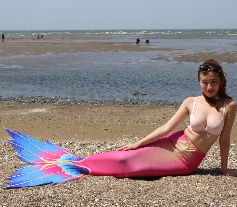 

Adult Swimwear Mermaid Tial for Swimming Zeemeerminstaart Mermaid Tail Cosplay Costume Monofin In Option Choose