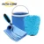 AutoCare 4 PC Auto di Pulizia e Asciugatura Insieme Include Benna Pieghevole In Microfibra Guanto di Lavaggio Pennello Magnete Microfiber Tovagliolo di Secchezza