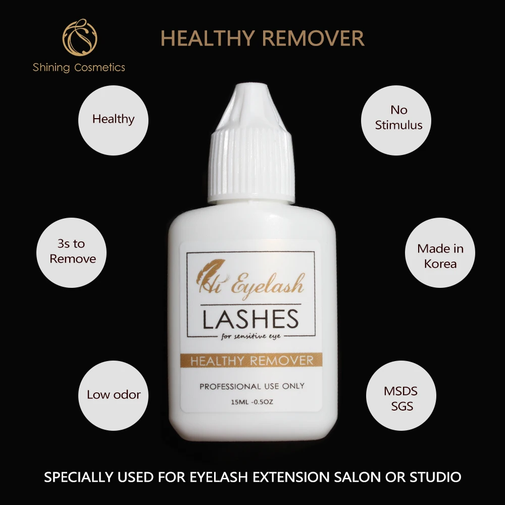 15ML Hieyelash 3s Professional Harmless Non-irritating Sensitive eyes Eyelash Extension Remover Gel Glue Made in Korea | Красота и