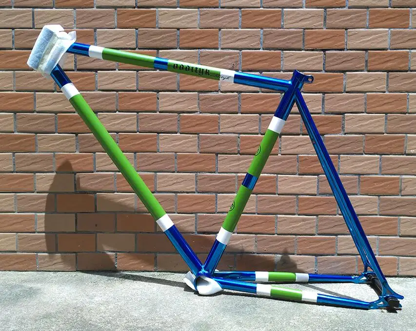 

Original Euro Odditk 50cm 700c Crom steel fixed gear bike frame with fork