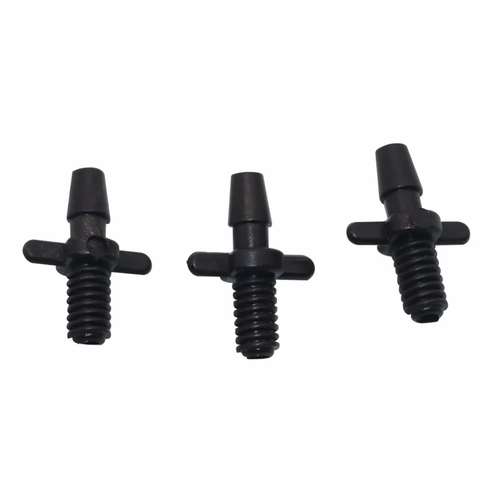 Hose Connector Barbed Connectors 50 Pcs 3/5 mm hose Barbed Connector Double Ways 5 mm Screw Thread Micro Irrigation Drip Articles Hose Accessories