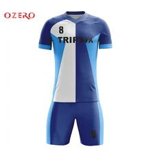 Черно-белая футболка для футбола нового дизайна Футбольная форма Джерси спортивный костюм с коротким рукавом Одежда