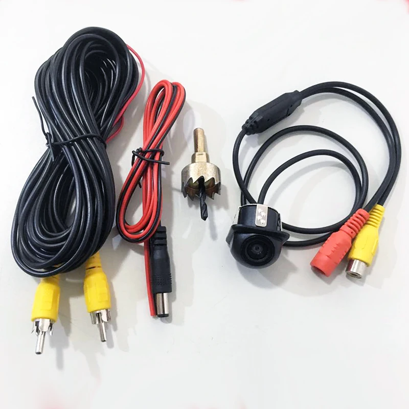 SINOVCLE 4.3 Inch Car Monitor Reverse Rear View Backup Camera Auto Parking Assistance Waterproof Night Vision Parking System