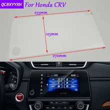 Стайлинга автомобилей 8 дюймов gps навигации Экран Стекло защитная пленка Стикеры для Honda CRV авто аксессуары Управление из ЖК-дисплей Экран