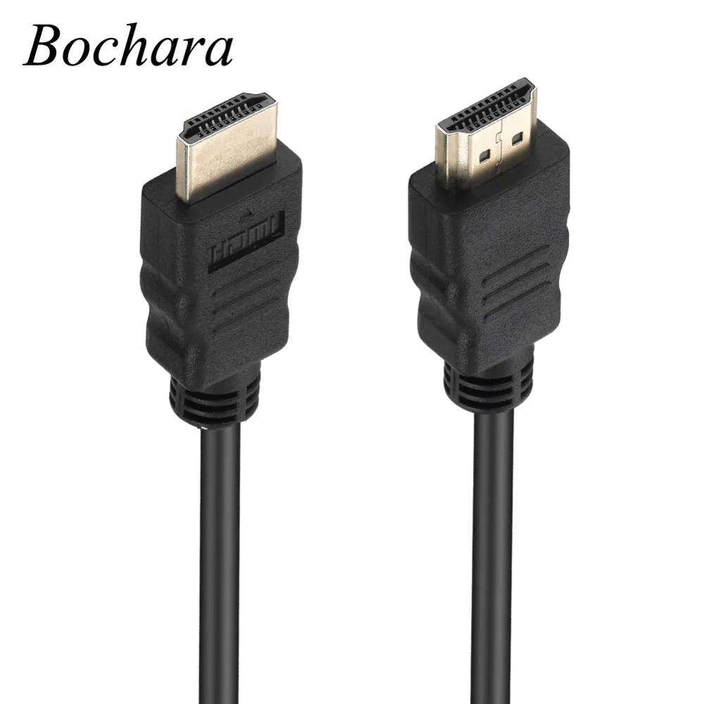 Bochara позолоченный HDMI кабель папа-папа M/M V1.4 3D Full HD 1080P 30 см 50 см 100 см