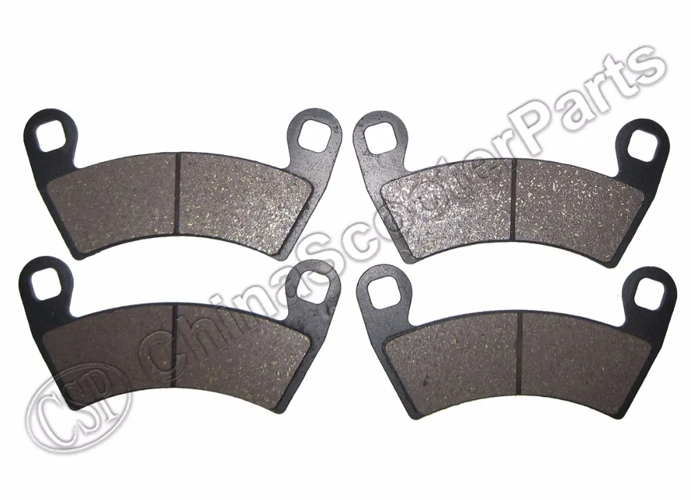

2 Pairs Semi-metallic non-asbestos Front Brake Pads For Polaris Ranger 500 700 800 900 & RZR 1000 See Descrip