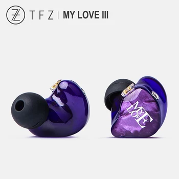 

TFZ My Love III Graphene Double Dynamic Driver HiFi In-ear Earphone IEM with 2pin/0.78mm Detachable cable For iphone Huawei