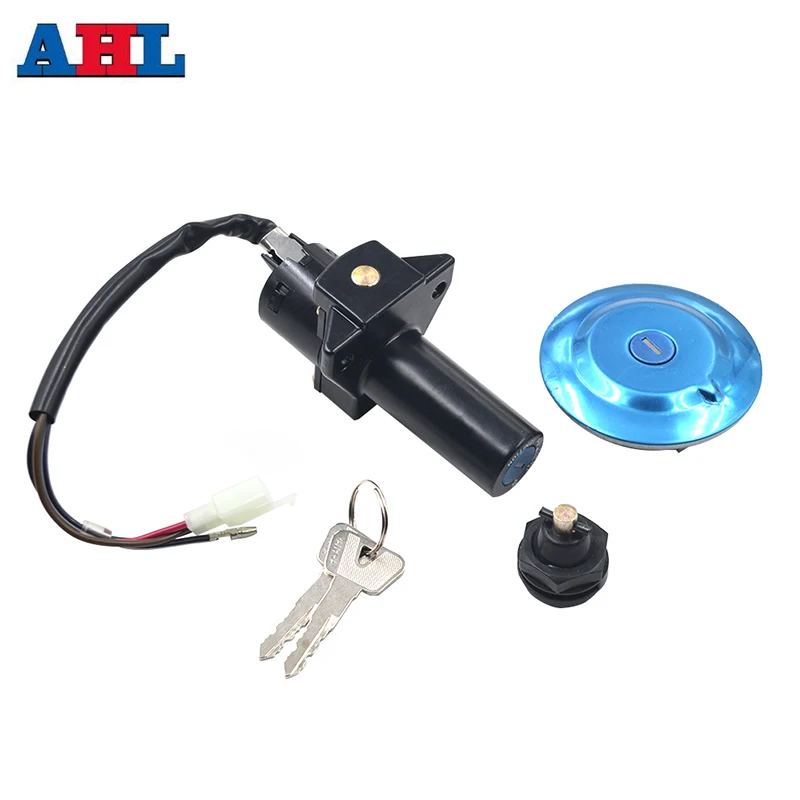 

Motorcycle Ignition Switch Lock Fuel gas Tank Cap Cover Seat Handle Locks Include Key For YAMAHA YBR125ED YBR125 YBR 125 ED 2014
