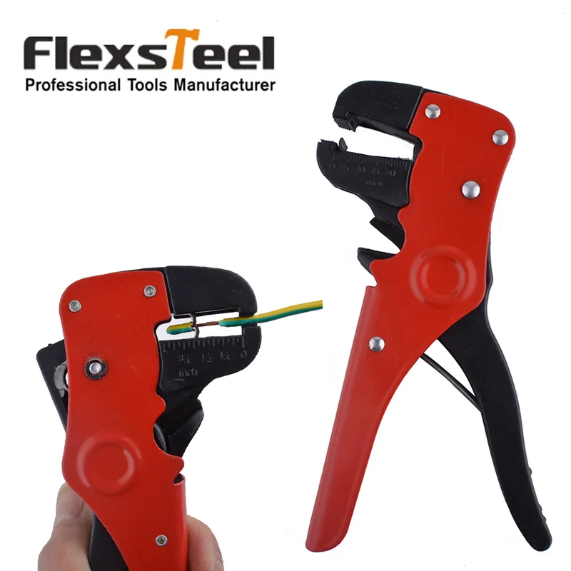 Aliexpress Com Buy Flexsteel Hot Automatic 7 U0026quot Wire Stripper Wire Stripping Crimping Plier With