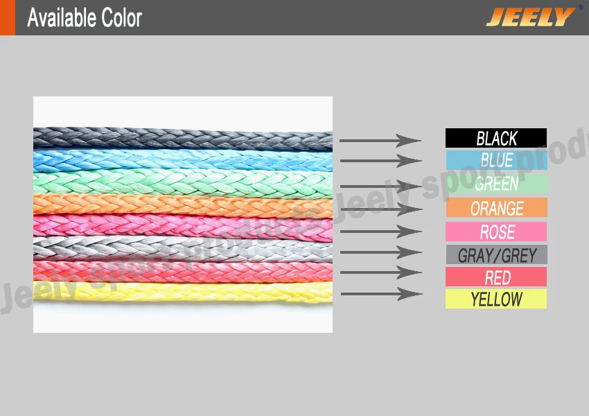 Jeextremamente 1.3mm 353lbs uhmwpe linha de pesca trançada 50m 6 fios