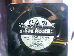 For Sanyo 6CM Cooling fan 6038 12V 0.35A 9G0612P1M031- | Компьютеры и офис