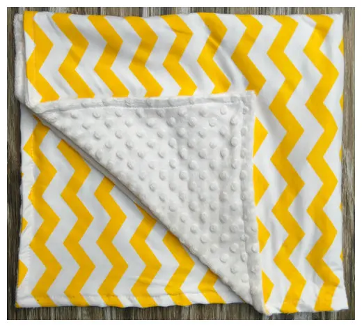 Детское вязаное одеяло minky, подарок для душа, детское Хлопковое одеяло minky dot, Норковое детское супер-мягкое одеяло - Цвет: yellow