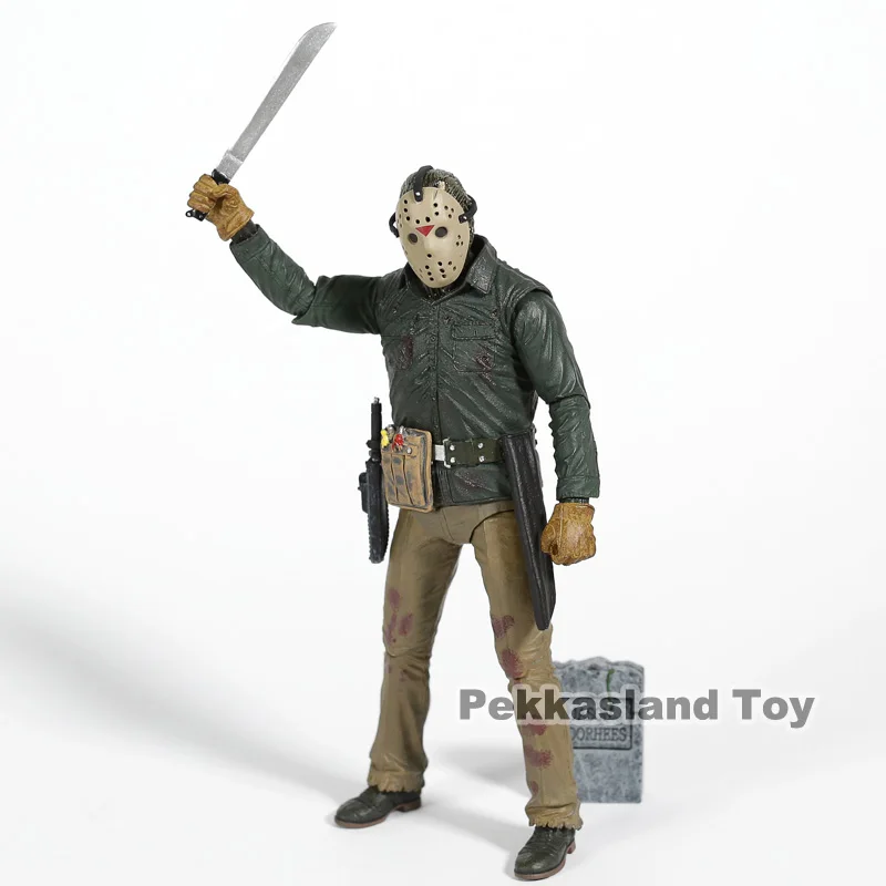 NECA Friday 13 Джейсон Вурхиз 7 "ПВХ фигурка Коллекционная модель игрушки