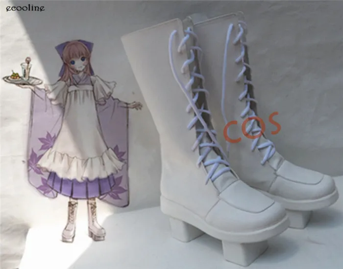 

Anime VOCALOID Luka Senbonzakura PV SJ Cosplay Shoes Lolita Boots Custom size Made Free Shipping