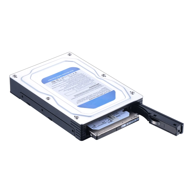 Uneatop ST5510U одиночный отсек 2 5 &quotдо 3 5&quot Алюминиевый Чехол SATA HDD корпус конвертер