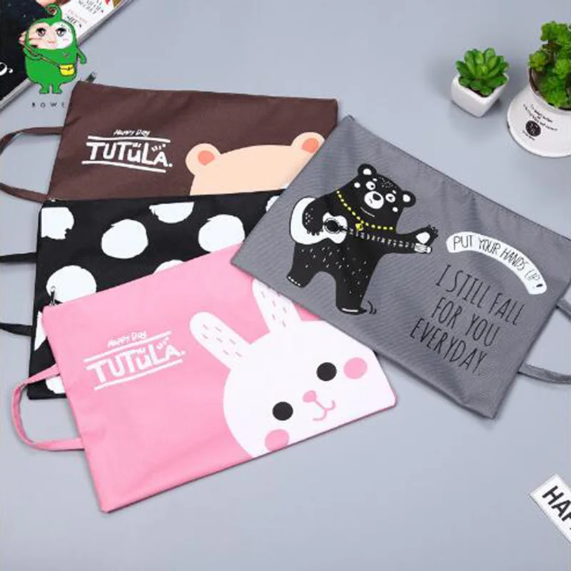 

Women Makeup bag Travel Beauty Cosmetic Bag Organizer Pencil Case Handbag Necessaries Make Up Toiletry Kit A4 File Folder