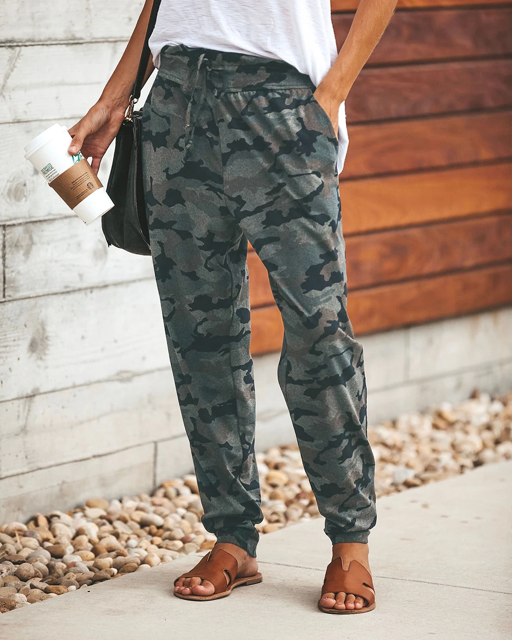 drawstring cargo pants womens
