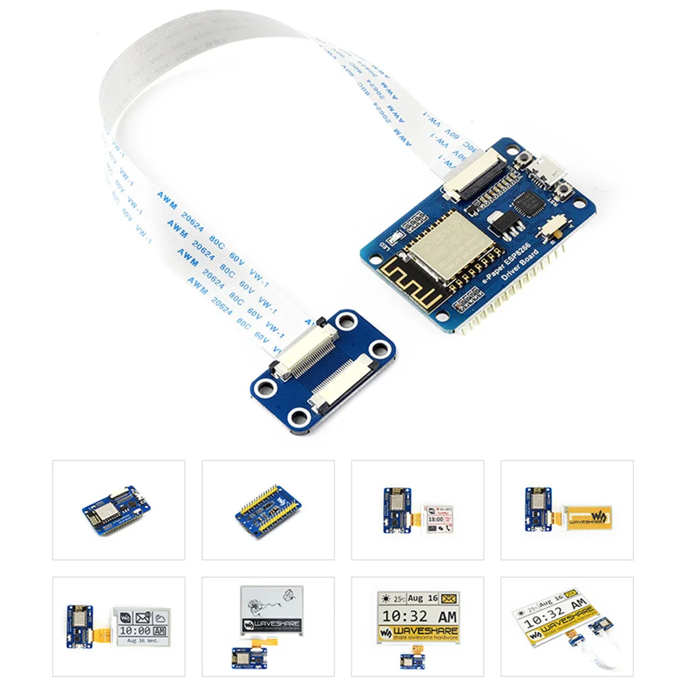 SPI E-Pape ESP32 легкий wifi драйвер платы Универсальный Waveshare беспроводной Необработанные панели чернил экран Bluetooth интернет простой в использовании