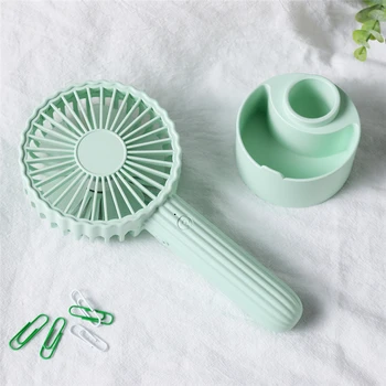 

Portable Mini Cactus Fan USB Rechargeable Handheld Air Cooling Conditioner Air Cooler Fan for Outdoors Home with Phone Holder