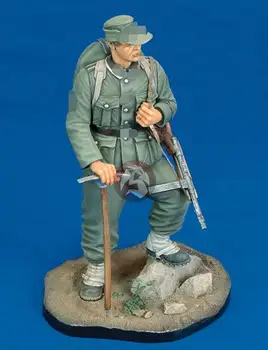 

1/16 120mm ancient warrior stand toy Resin Model Miniature Kit unassembly Unpainted