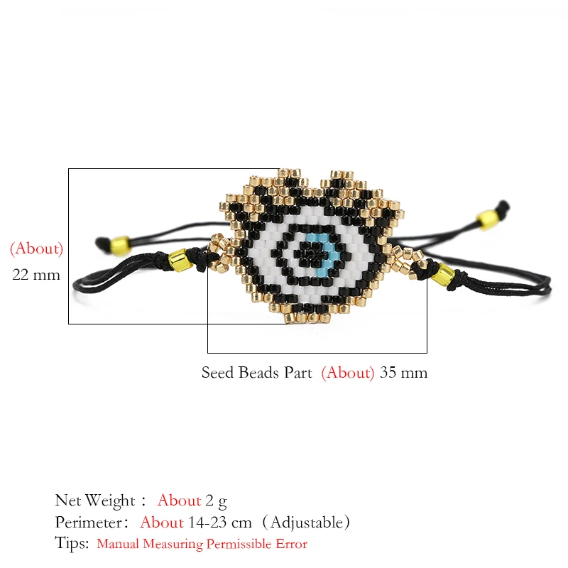 Shinus 10 шт./лот турецкий браслет evil eye MIYUKI браслет Pulsera ювелирные изделия женский подарок Bileklik золотая цепочка Кристалл ручной работы