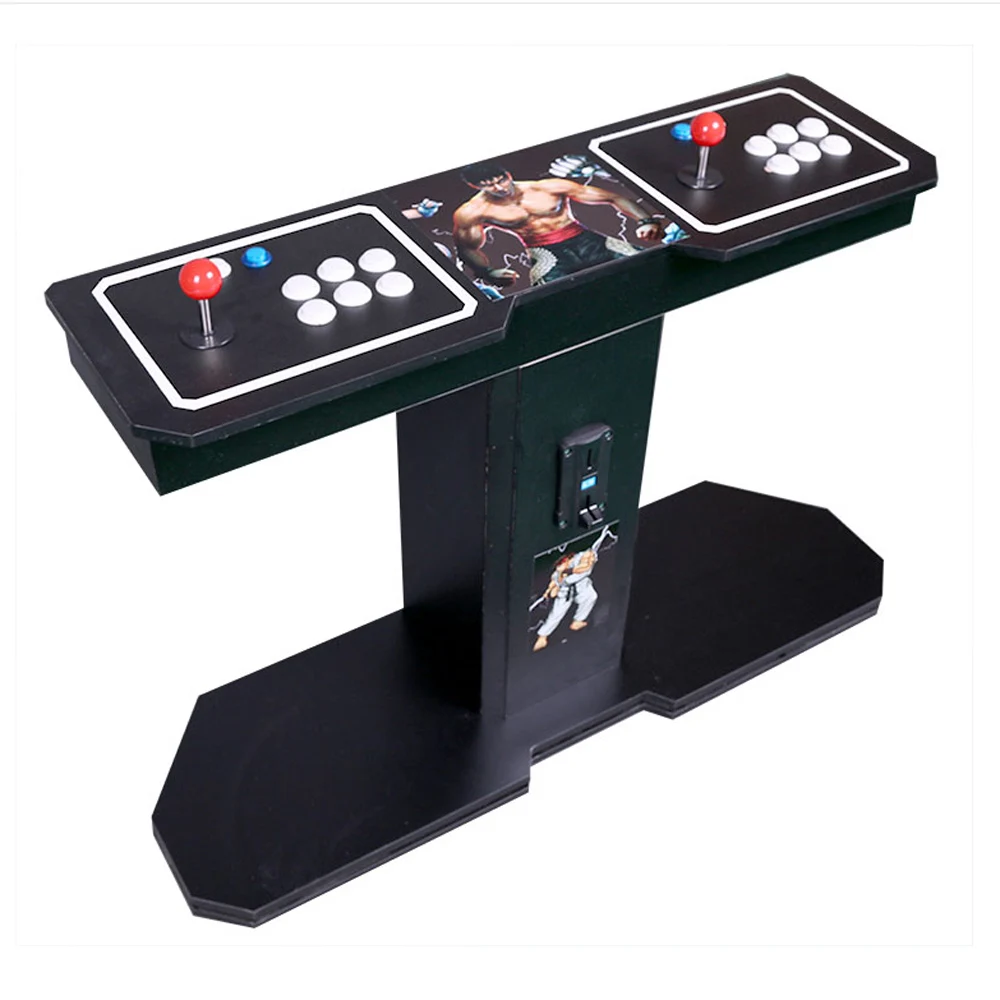Wood compact case Metal pandora box 9D console
