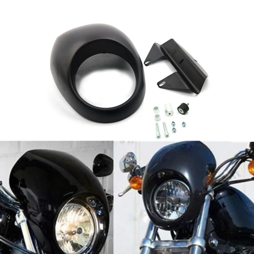 Front Cowl Fork Headlight Head light Lamp Headlamp Fairing kit Cover