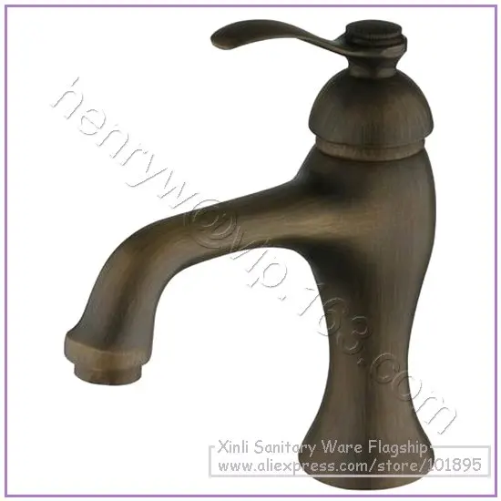 

L15025 - Luxury Deck Mounted Bronze Color Brass Material Basin Tap