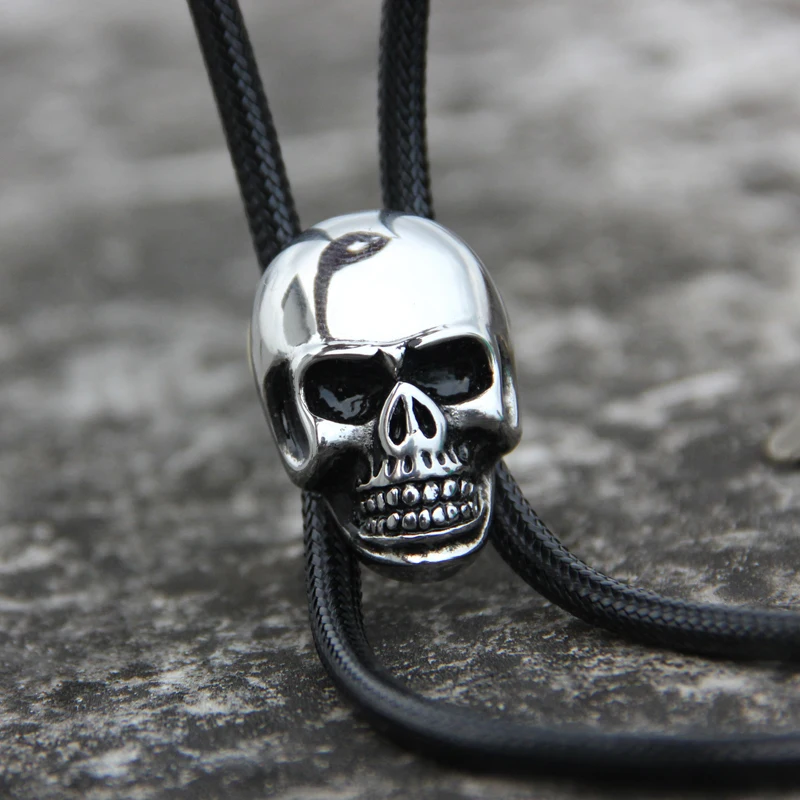 skull bolo tie