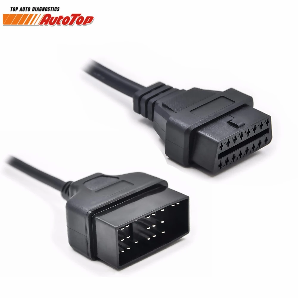 5 шт./лот OBD2 Соединительный кабель для Toyota 22pin OBD1 до ODB2 16 контактный гнездовой