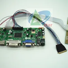 HDMI+ DVI+ VGA+ аудио ЖК-дисплей плате контроллера комплект для 1" b140rw02 V0 lp140wd2 1600*900 40 иглы ноутбука ЖК-дисплей плате контроллера DIY комплекты
