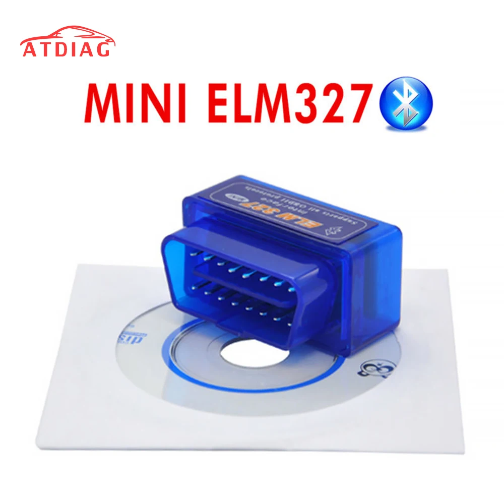 Одежда высшего качества! V2.1 Супер Мини ELM327 Bluetooth OBD2 беспроводной ELM 327 многоязычный работает на Android/PC