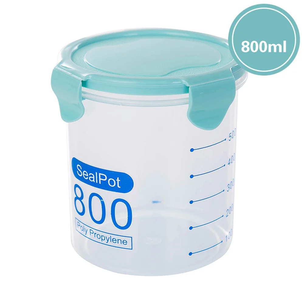 Kitchen accessories Super Large volum Artifact Plastic Sealed Cans Kitchen Storage Transparent Food Canister Keep Fresh Jar A35 (12)