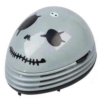 

Pirate handle battery operated mini vacuum table dust cleaner gray