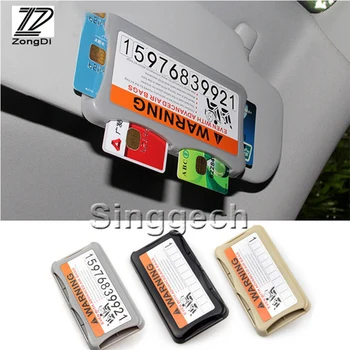 

ZD Car Styling Carring Bag Parking Credit Card for BMW Toyota Ford Renault Opel Kia VW Honda Mercedes Mazda Volvo Automobiles