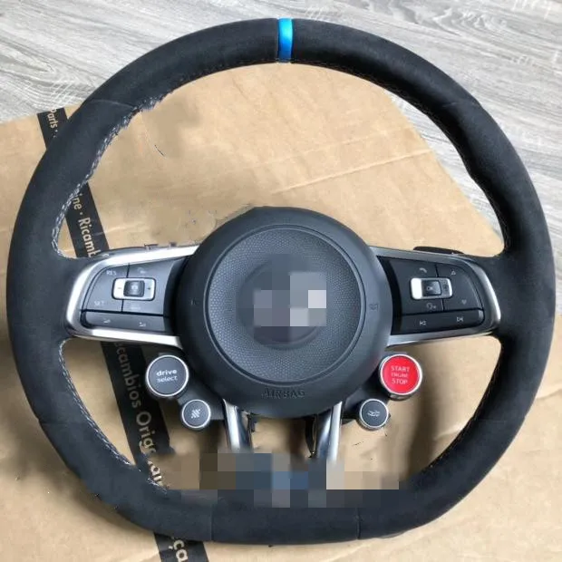 

MFS Multifuction Steering Wheel FOR Golf 7 G T I CC PASSAT B8 Germany imported fur steering wheel airbag with Engine Start key