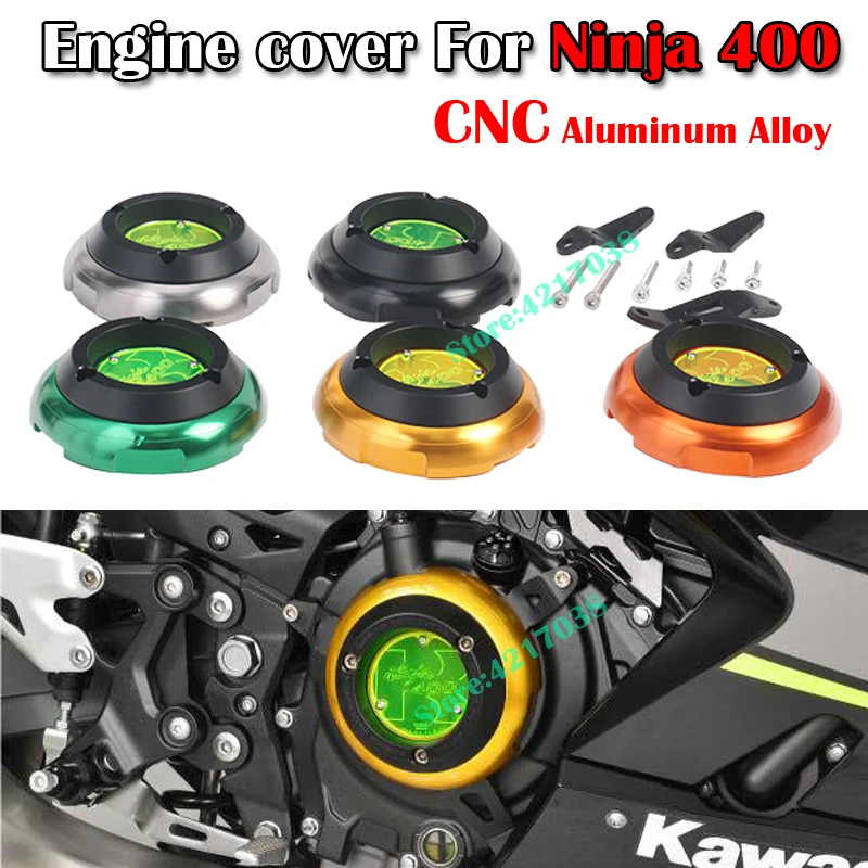 

CNC Aluminium Motorcycles Engine For Case GB Racing Cover For KAWASAKI Ninja 400 2017 2018 Protection Case
