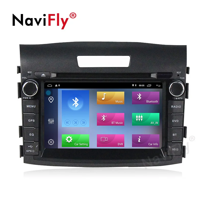 Discount New! 2din Android 9.1 Car radio audio dvd player for Honda cr-v crv 2012 2013 2014 2015 GPS Navigation WIFI RDS USB SD GPS 2+32G 1