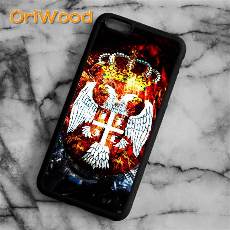 Чехол OriWood с сербским флагом 3 для iPhone 5 6 s 7 8 plus X XR XS 11 12 pro max Samsung Galaxy S6 S7 edge S8 S9 S10 |
