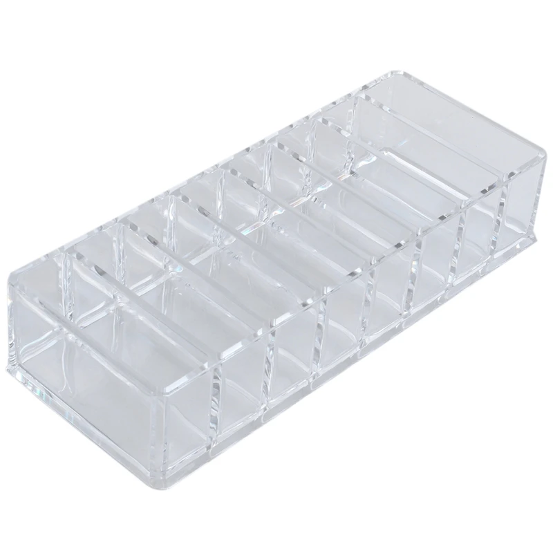 

New 8 Slot Acrylic Compact Holder Powder Eye Blush Makeup Case Storage Organiser