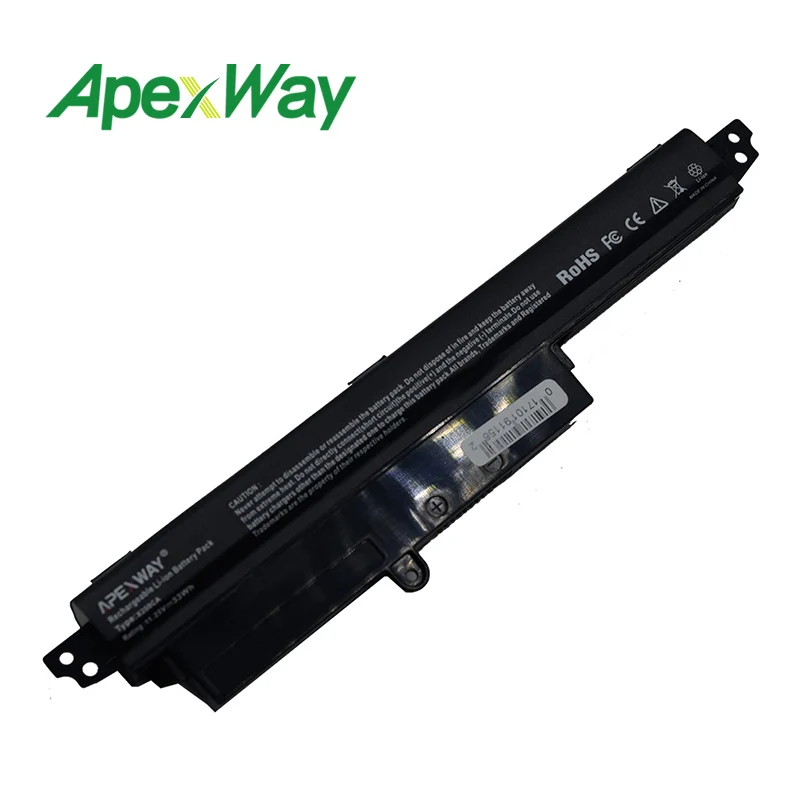 ApexWay Аккумулятор для ноутбука ASUS A31N1302 A31LMH2 A31LMH2 A31LM9H дляvivobook X200M X200LA F200CA 200CA 11," X200CA X200MA