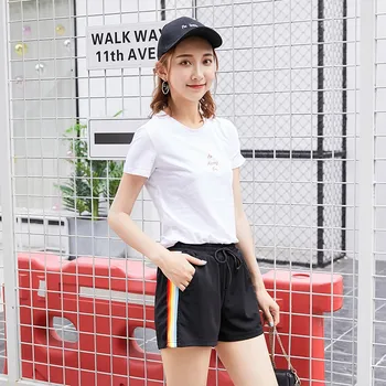 

Summer Street Casual Women Short Pants Women All-match Loose Solid Soft Cotton Casual Female Stretch Shorts Plus Size S-XXXL Hot