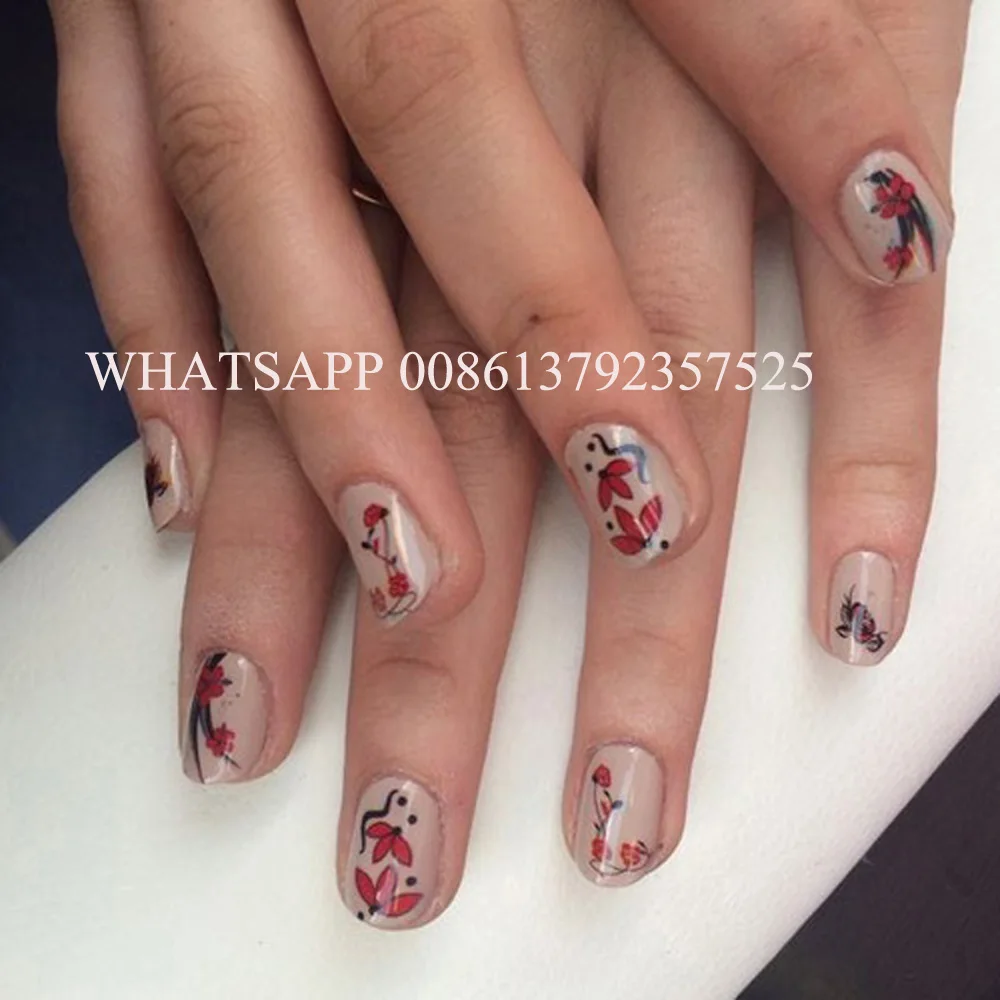  CE FREE SHIPPING digital nail art machine with computer and touch screen