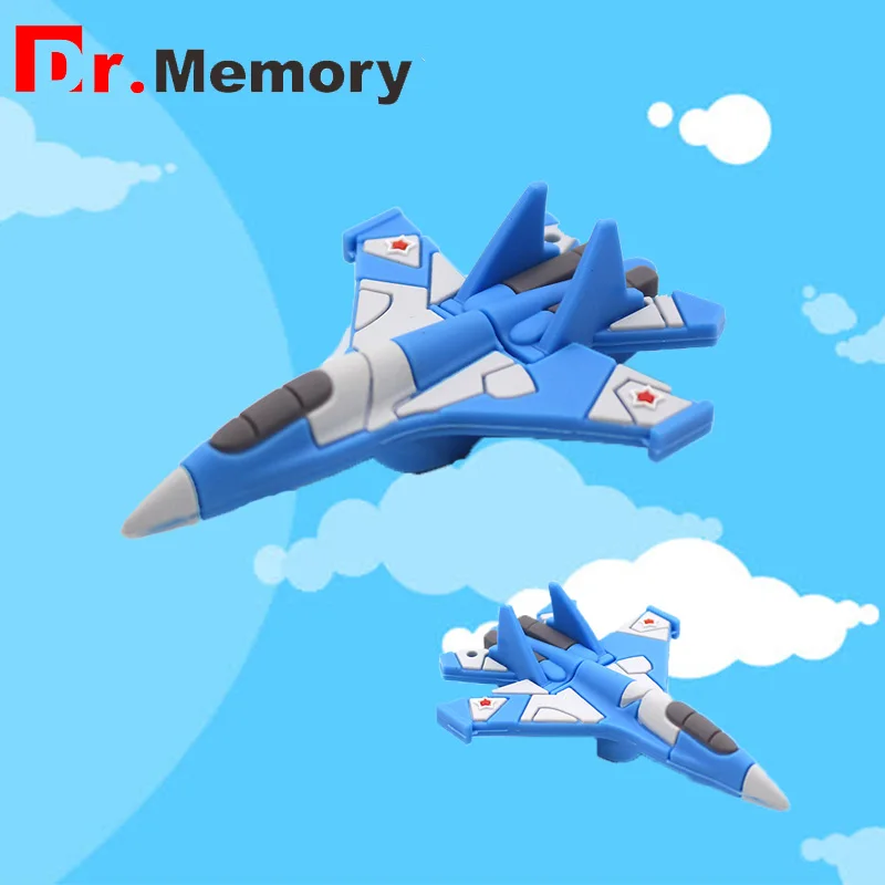 

Cool Fighter Usb 2.0 Flash Drive 4GB 8GB 16GB 32GB Blue Plane Pendrive Memory Stick Personalized Gift Handsome Fighter Pen Drive