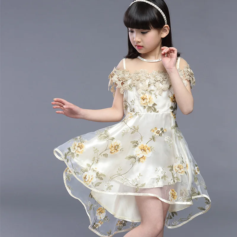 Children Baby S Dancing Party Dress 2016 Princess Lace Children Baby S Dancing Party Dress 2016 Princess Lace Long Tail Wedding Kids Dresses For Vestido Infantis In From Mother