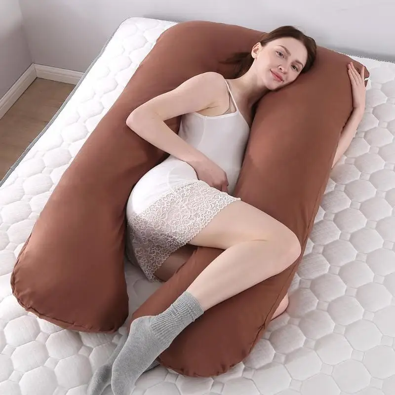 

100% Cotton Splicing U shape Maternity Pillows Pregnancy Body Pillow Pregnant Women Bedding Pillows Dropshipping
